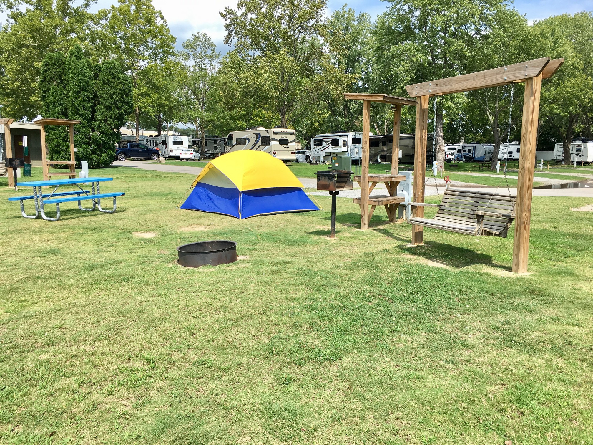 Nashville, Tennessee Tent Camping Sites Nashville KOA